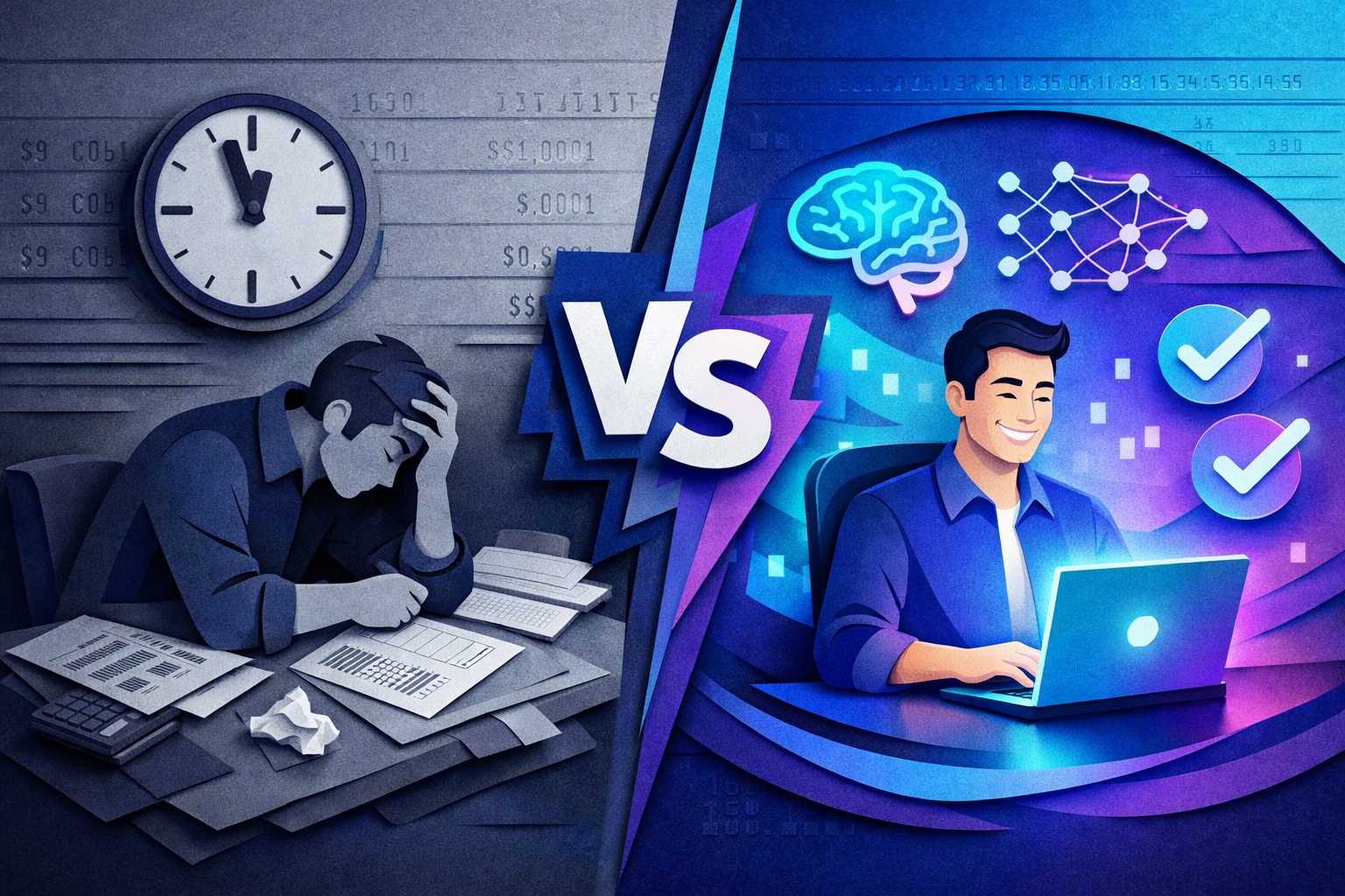 AI vs Manual CSV Cleanup